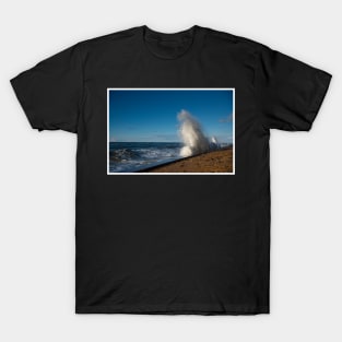 Waves at Sheringham England T-Shirt